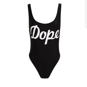 New In Bag "Dope" Swimsuit - Large